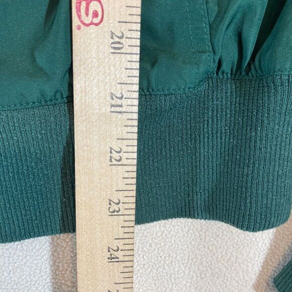 Vintage Nike Miami Hurricanes Zip Up Track Jacket Women Medium Windbreaker FLAW - Picture 7 of 16